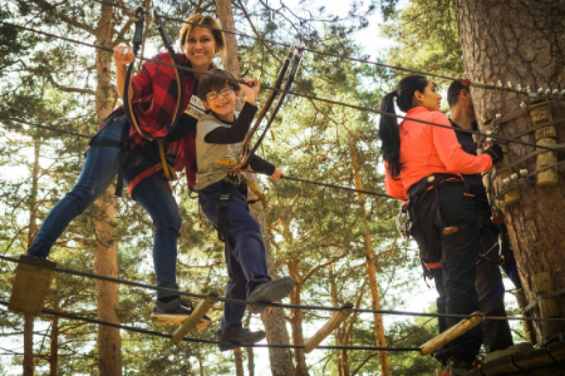 Lanová centra, tobogány a vodní skluzavky