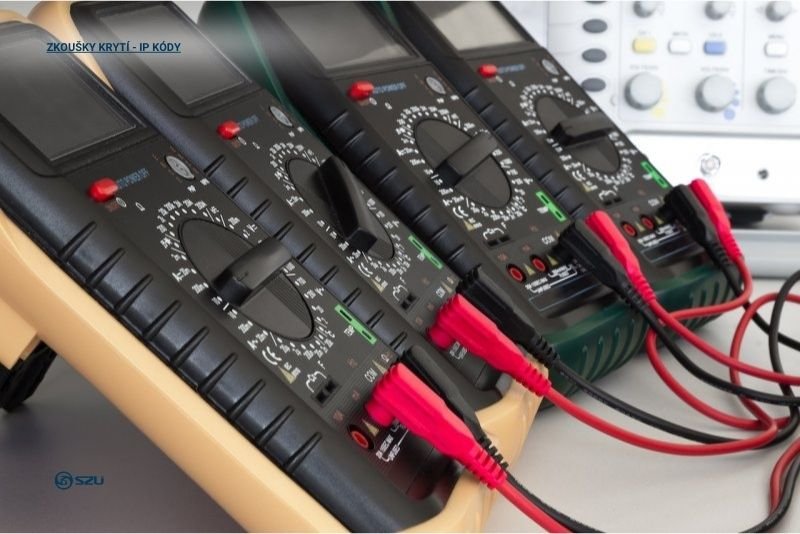 Zkoušky krytí - IP kódy
