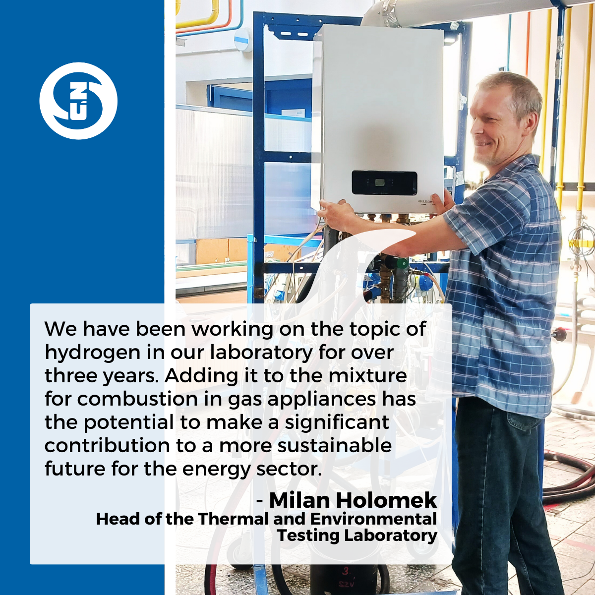 Hydrogen in gas appliances a revolution in energy and the environment