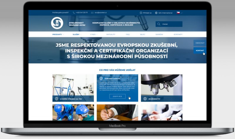 Launch of the new SZÚ website