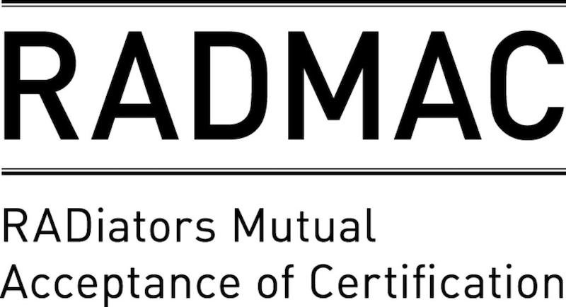We are a recognized testing laboratory of the RADMAC system