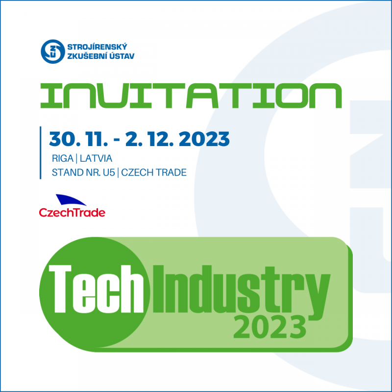 Pozvánka na Tech Industry 2023, Riga