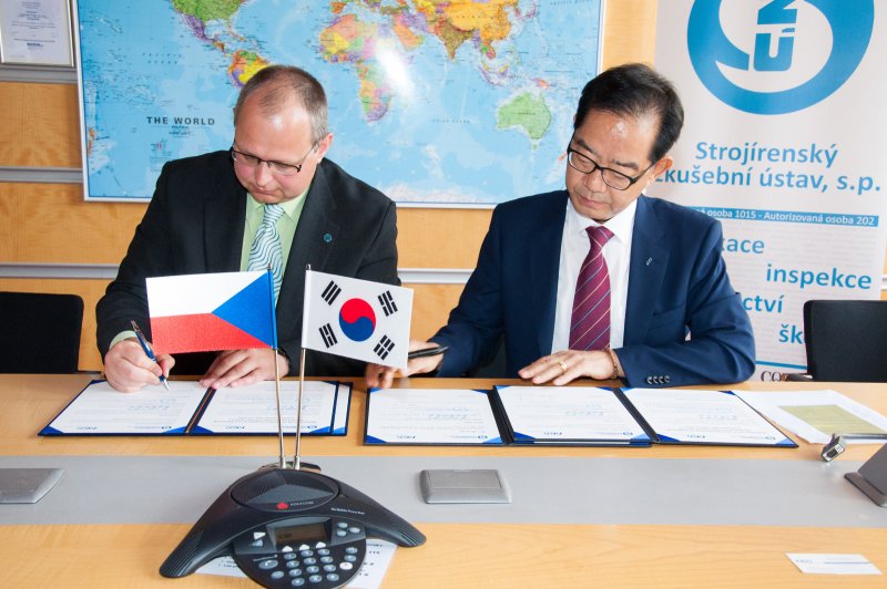 Podpis dohody o spolupráci s korejskou státní agenturou KGS