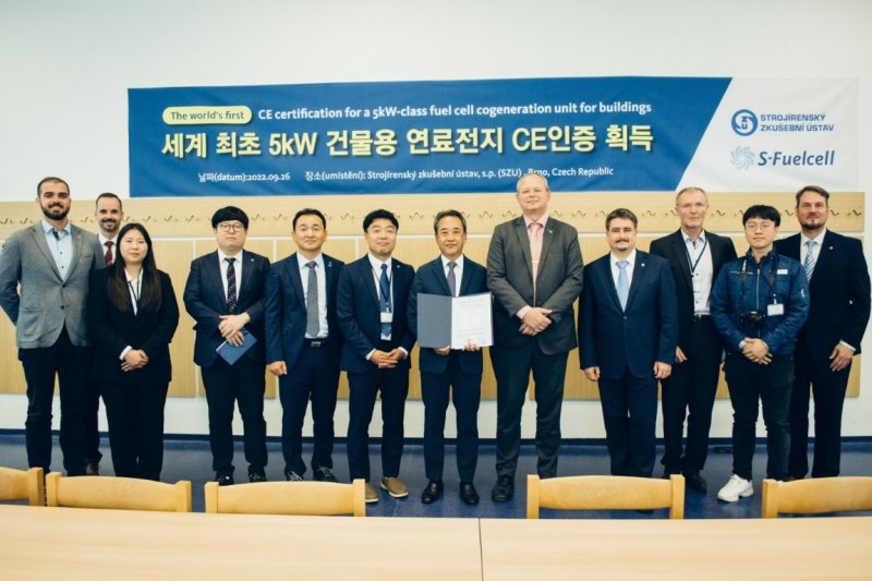 Certifikovali jsme technologii na bázi vodíkových článků korejského výrobce S-Fuelcell