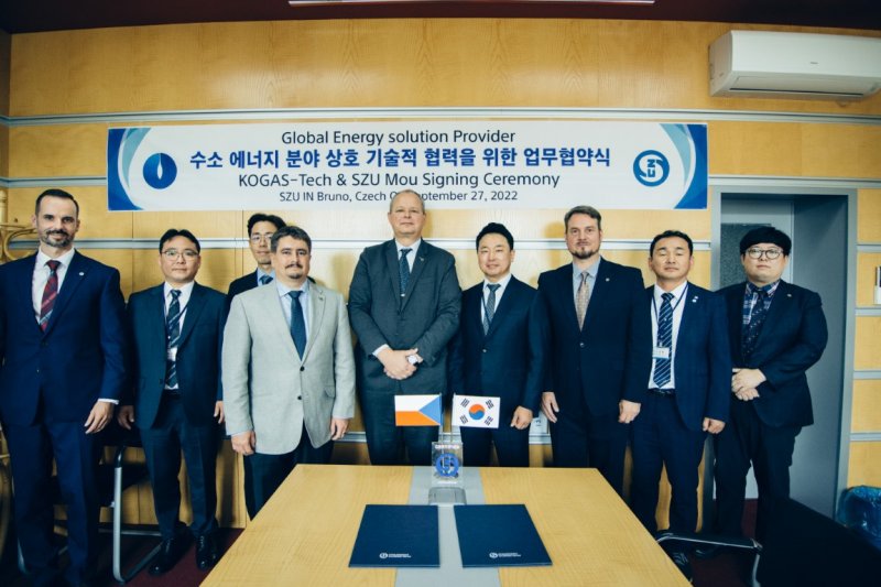 We have entered into a new cooperation agreement with Korean hydrogen energy partner KOGAS-Tech.